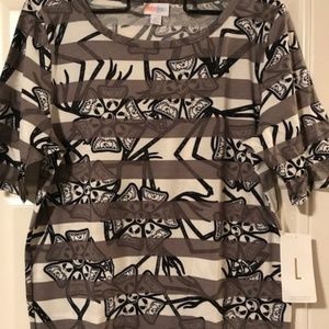 LuLaRoe Jack Nightmare Before Christmas Gigi Top